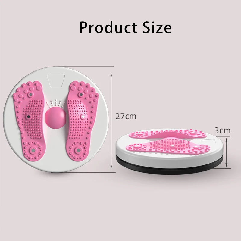 Tidesmit Waist Twisting Disc for Abdominal Training and Foot Massage Body Shaping Massage Equipment Tidesmit