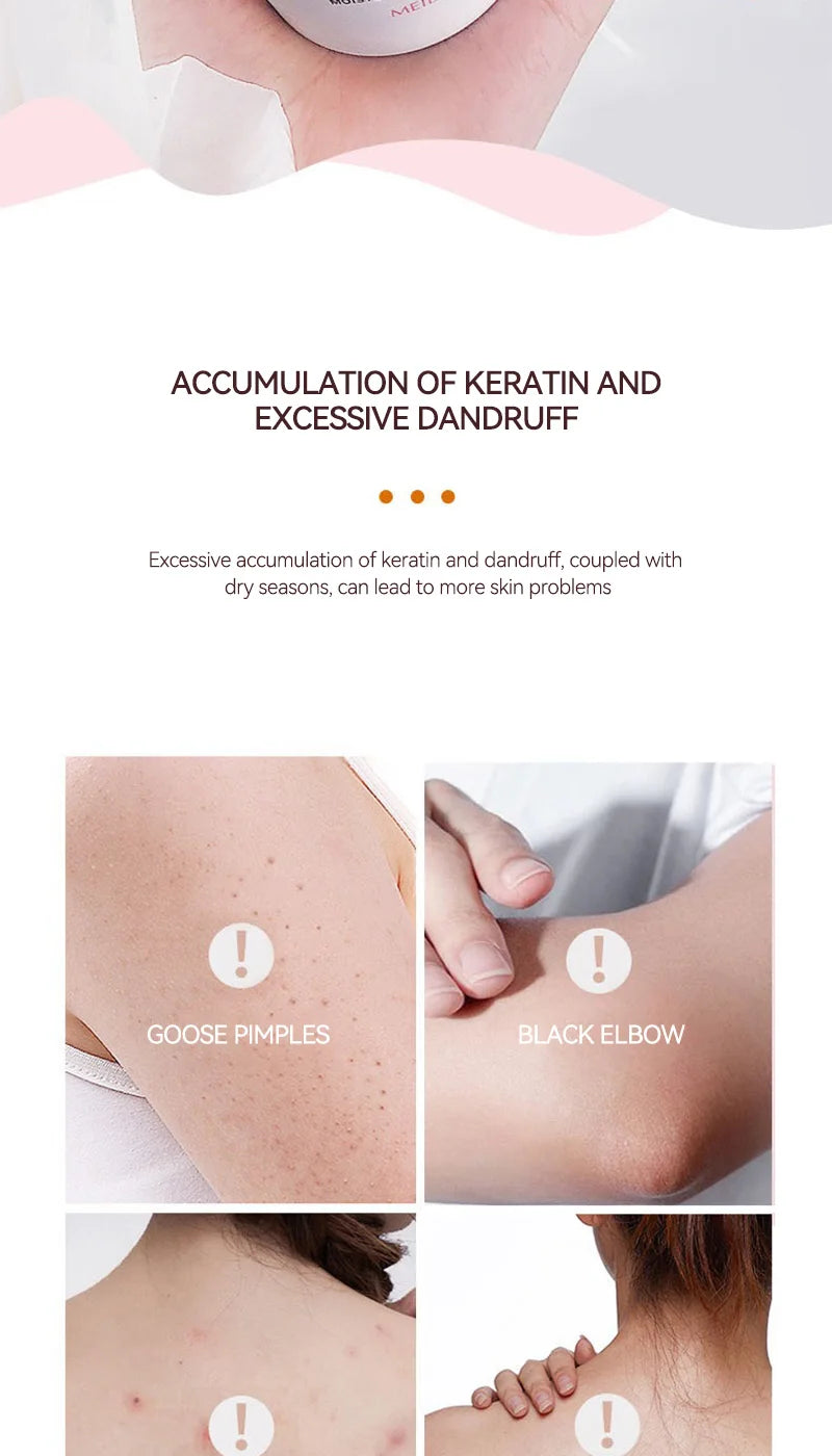 Peach Extract Body Scrub 200g - Natural Exfoliating Skin Smoothing Treatment Scrubs Treatments Tidesmit