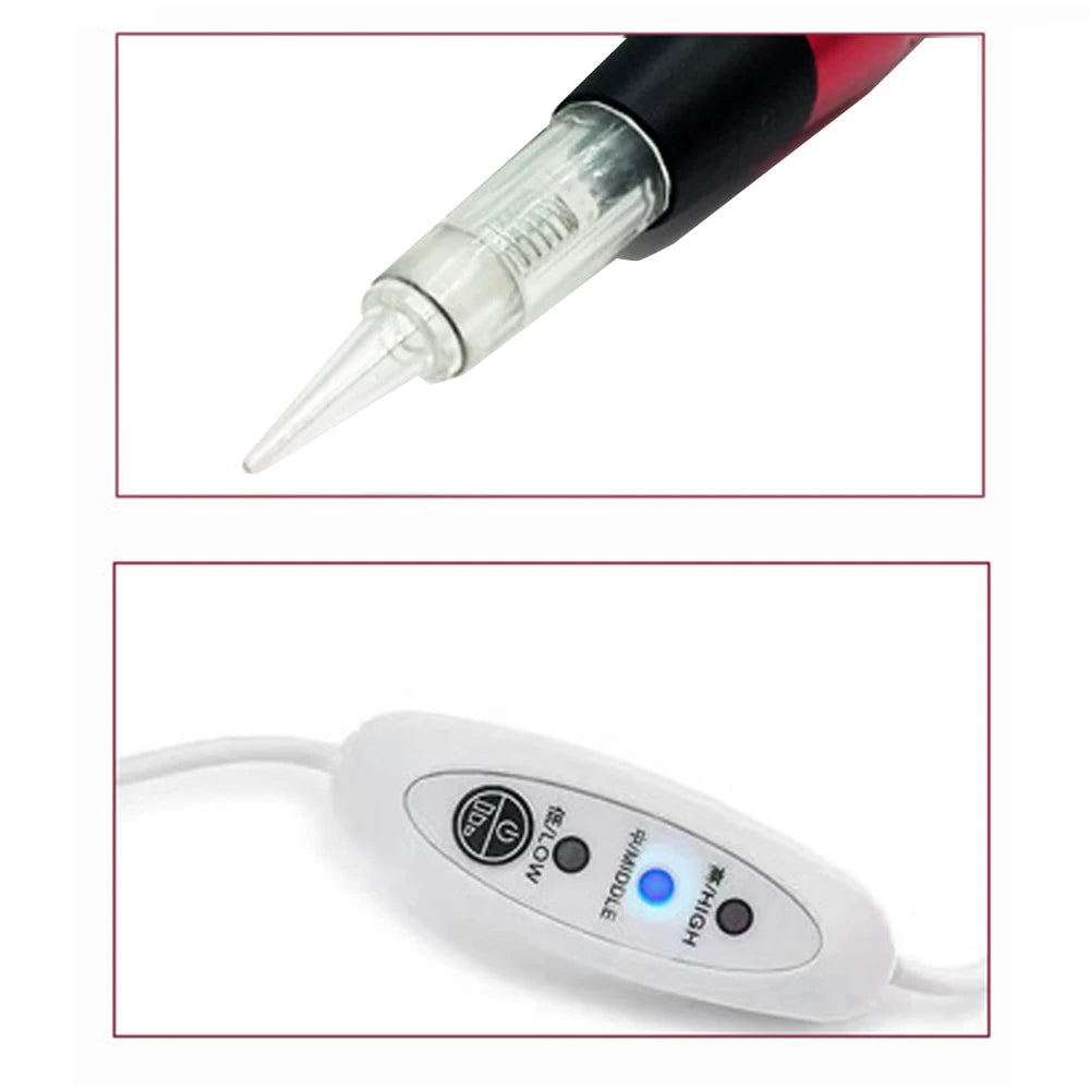 Tidesmit PMU Machine for Eyebrows and Lips – Precision Red Device Permanent Makeup Machines Tidesmit