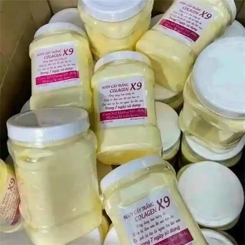 Collagen Body Scrub 900g | Professional Exfoliating Brightening Cream Scrubs Treatments Tidesmit