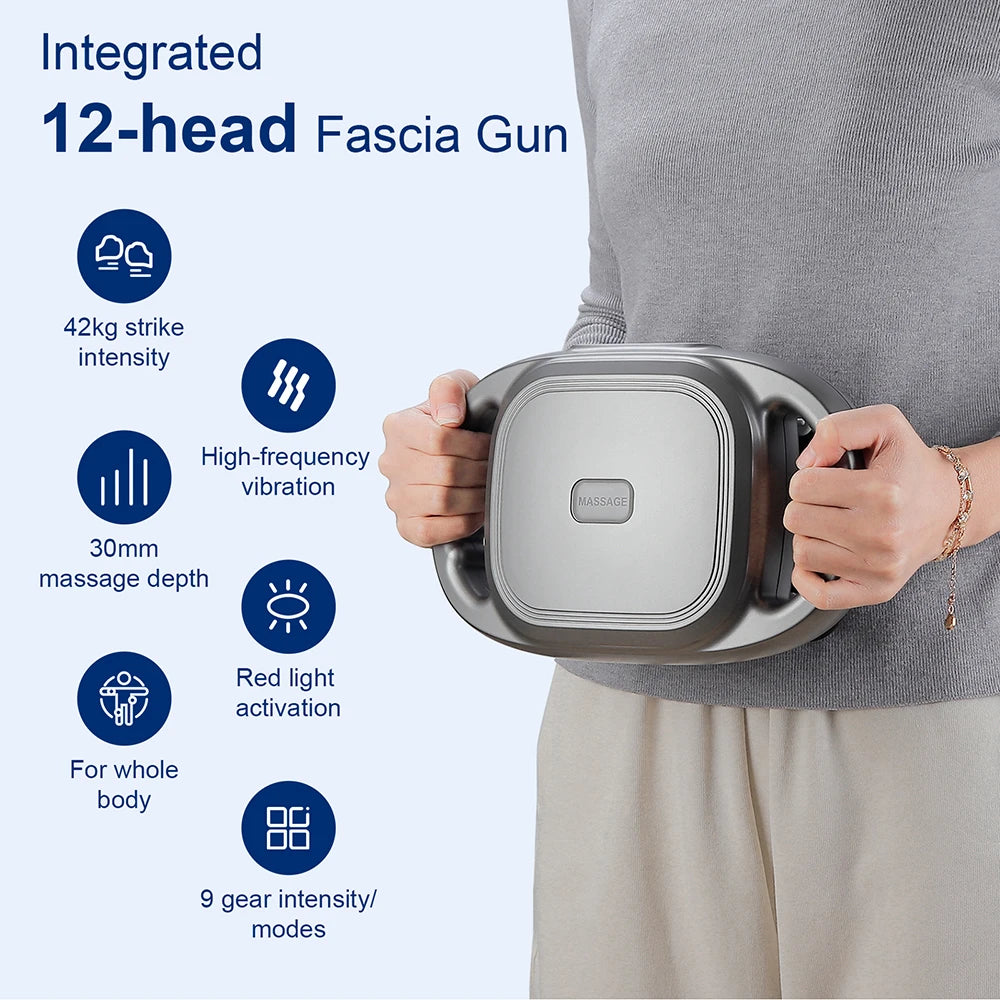 Deep Tissue Electric Massager - Professional Muscle Recovery Device Body Shaping Massage Equipment Tidesmit
