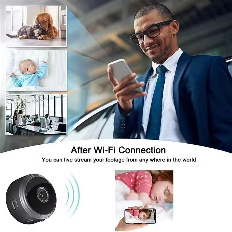 A9 Mini Smart Camera WiFi Remote Wireless Monitoring 1080p Ip Camara Wifi Security Protection Surveillance Cameras