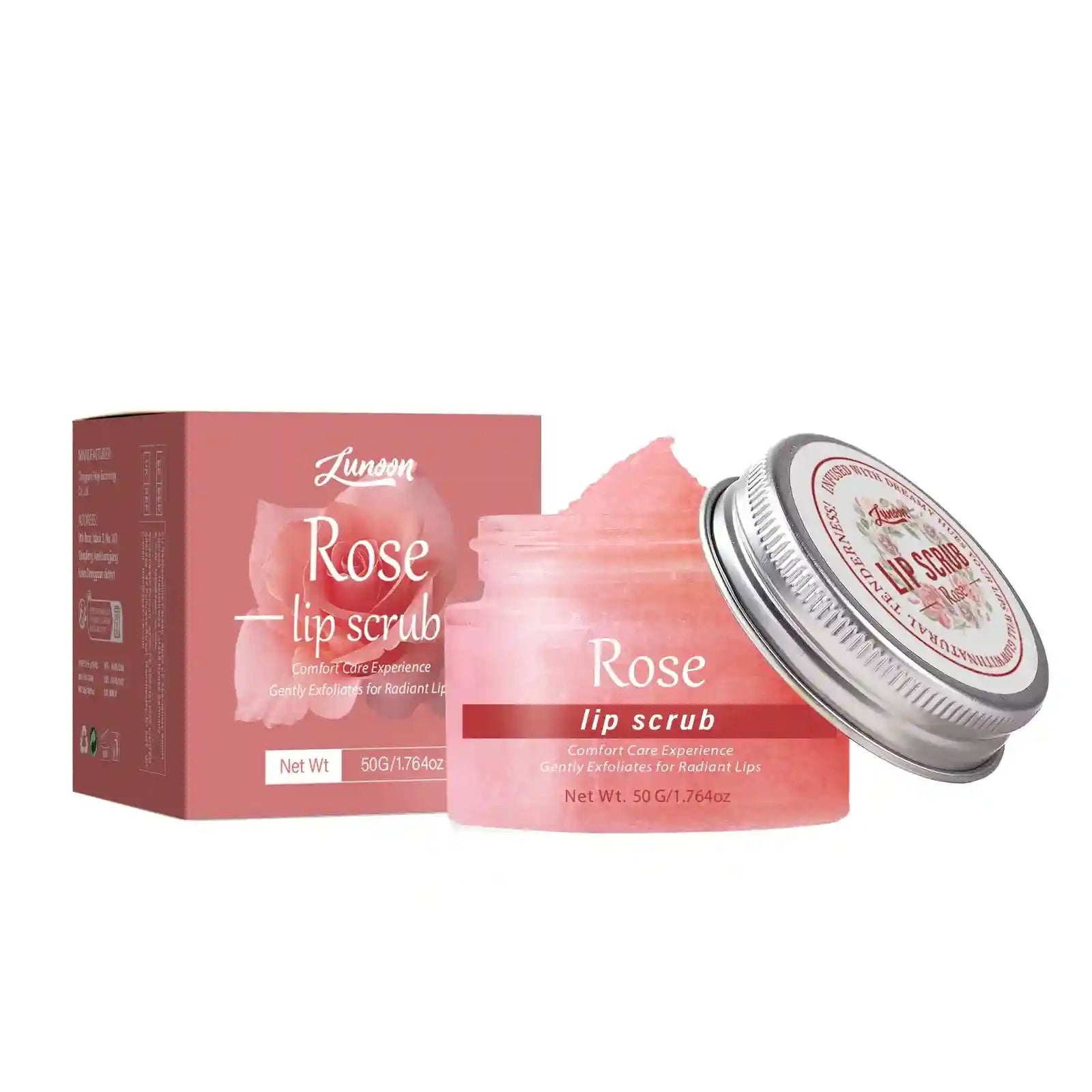 Watermelon Lip Scrub | Moisturizing Lip Treatment & Exfoliator by Tidesmit Lip Care rose Tidesmit