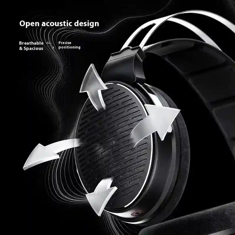 FiiO JT3 Open Back Wired Headphones – HiFi Studio Monitor Sound - Black Tidesmit