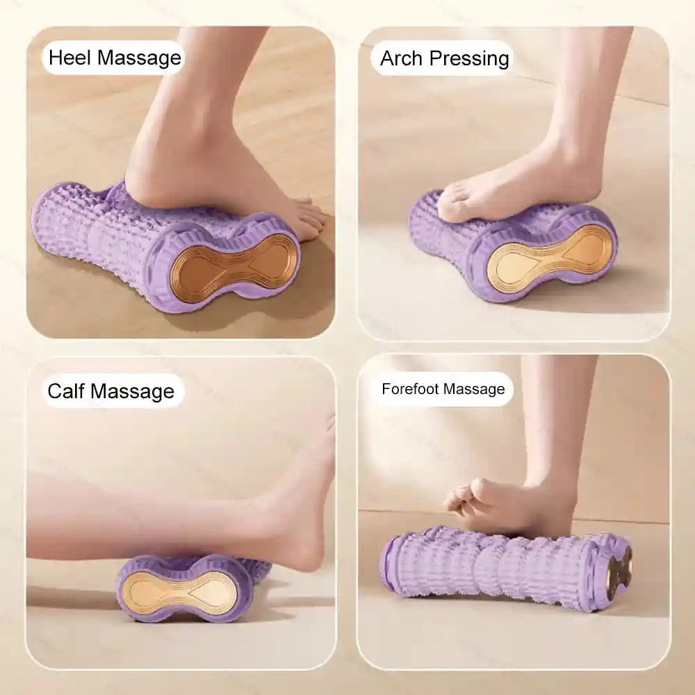 Massage Ball Foot Roller for Plantar Fasciitis – Deep Tissue Set Massage Roller Tidesmit