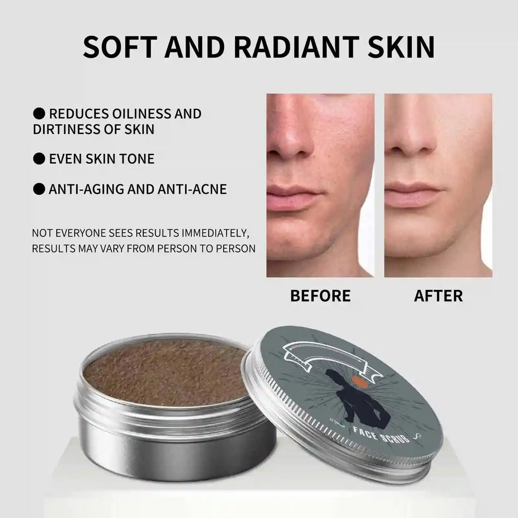 Facial Exfoliating Scrub Powder - Deep Pore Cleanser | Tidesmit Scrubs Treatments Tidesmit