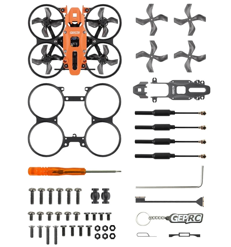 1.6 Inch FPV Racing Drone – Lightweight ELRS 2.4G Quadcopter Tidesmit