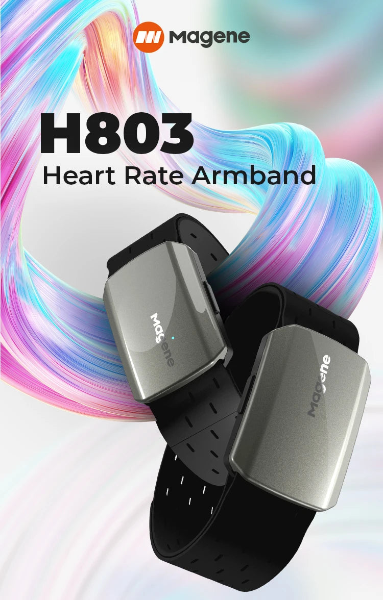 Tidesmit H803 Heart Rate Armband Monitor - Bluetooth & ANT+ Connectivity Tidesmit