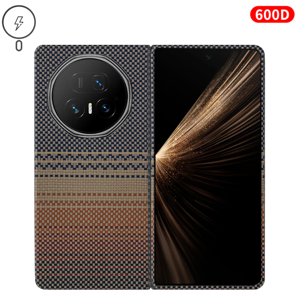 Honor Magic V5 Aramid Fiber Case - Slim Military-Grade Protective Cover Sunset China Mainland Honor magic v5 Tidesmit
