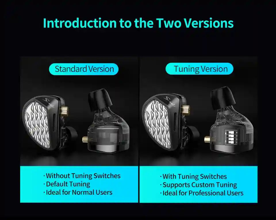 KZ Sonata HiFi Wired Gaming Headphones with Tunable Balanced Armature Tidesmit