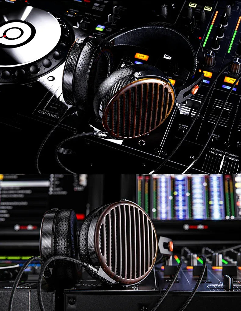 FiiO FT7 Open-Back Planar Headphones 106mm Driver | Tidesmit Tidesmit