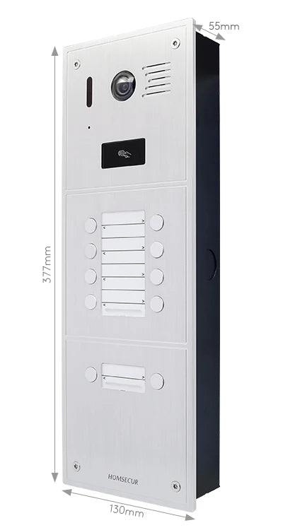 BC151HD-10S Camera Doorbell For HOMSECUR HDK Series Video Doorphone Intercom 10 Families