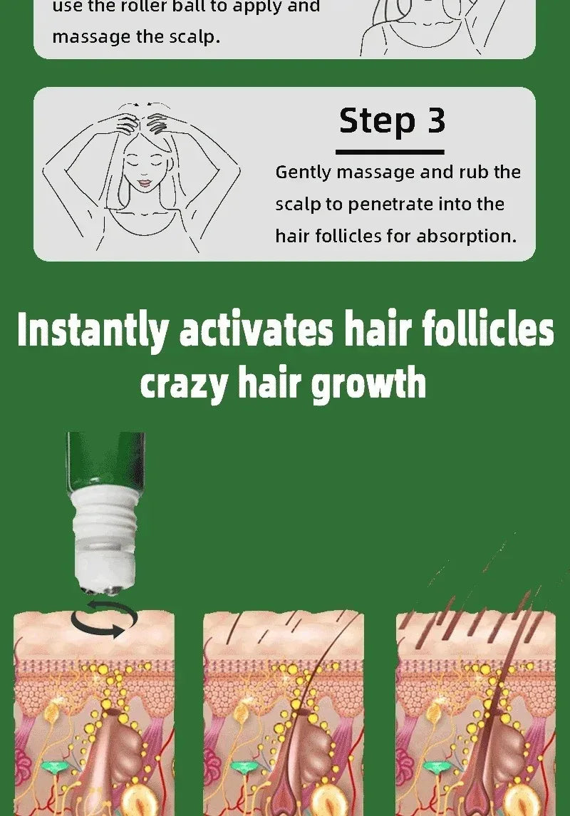 Biotin Hair Growth Oil for Thicker Hair | Natural Scalp Treatment Scrubs Treatments Tidesmit