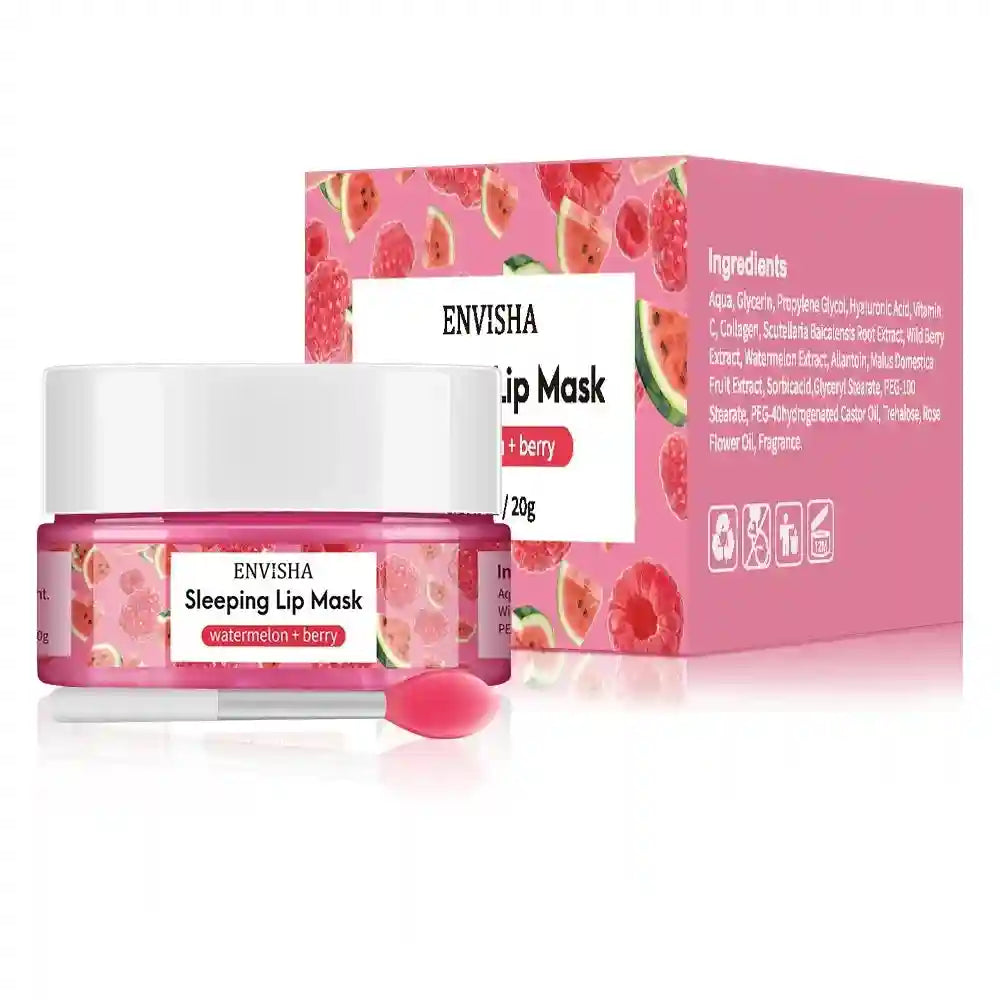Lip Sleeping Mask Moisturizing Balm - Nourishing Overnight Treatment Lip Care Tidesmit