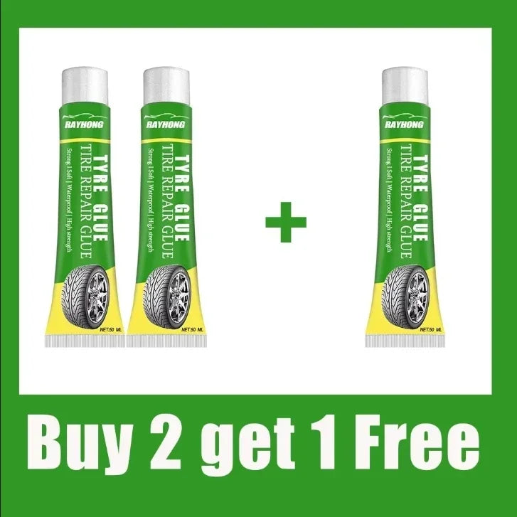 Tire Repair Glue Instant Adhesive Waterproof Multi-Purpose Adhesive Special Rubber for Car Tyres Quickly Repair Crack Holes Peel