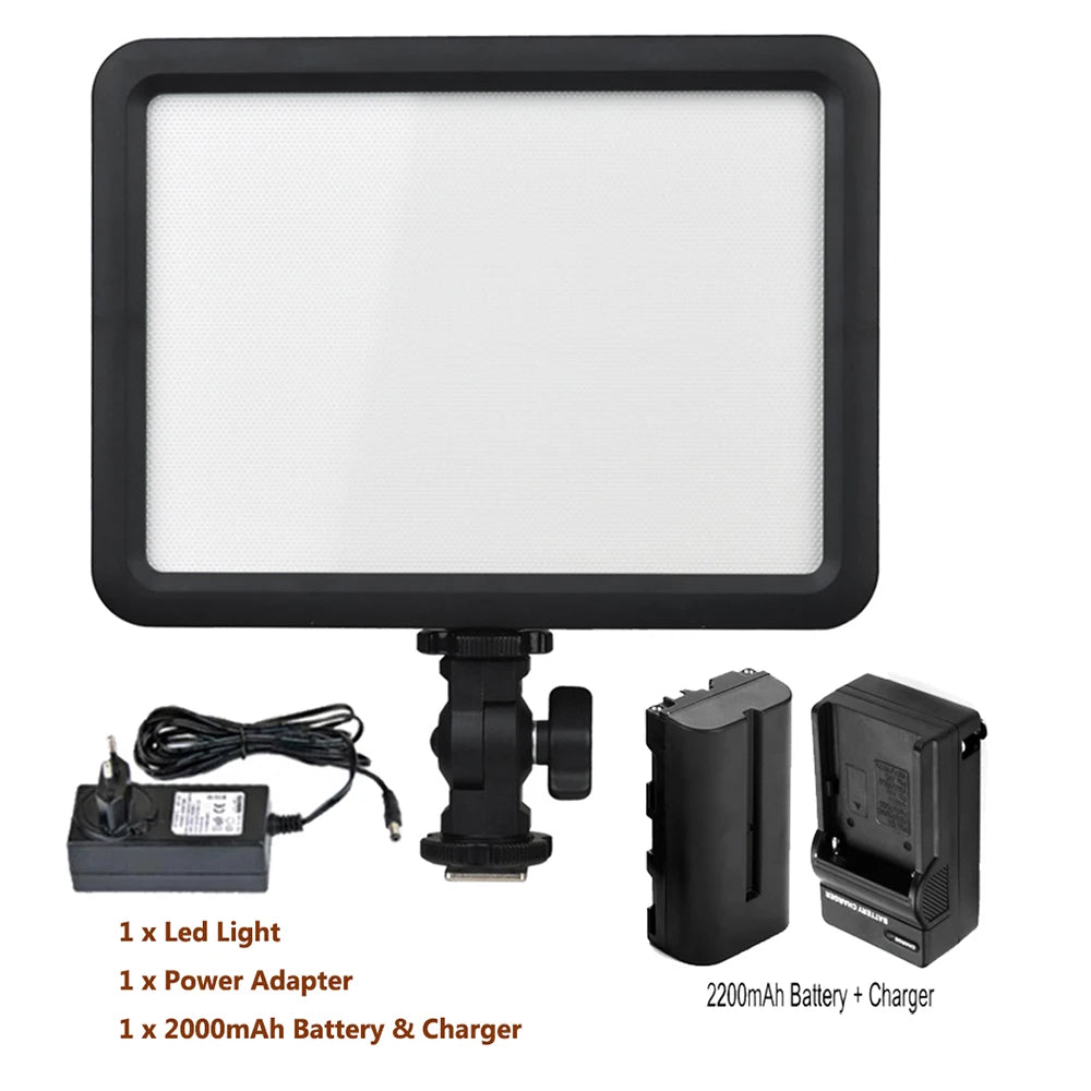 Godox LED Video Light Panel 12W Bi-color Dimmable for Professional Content Kit-3 Tidesmit