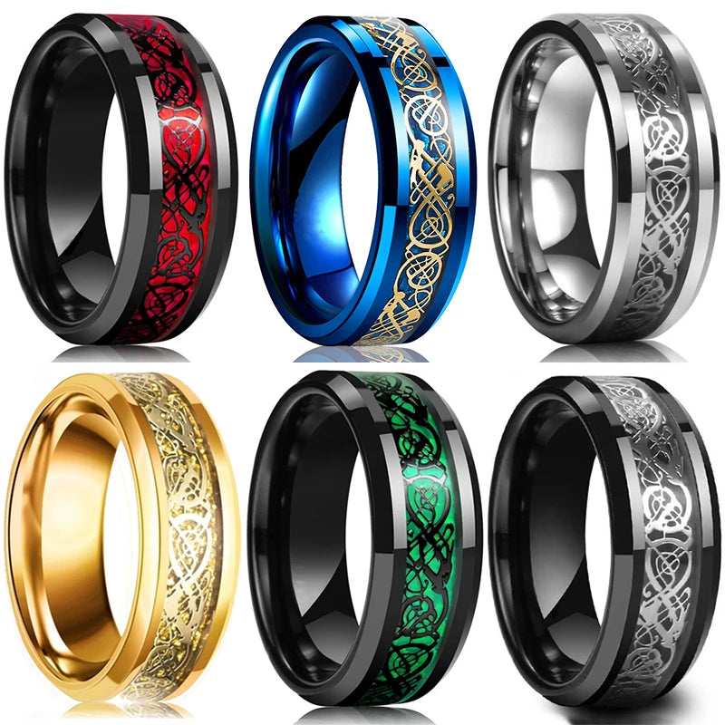 Smart Health Ring - 8mm Stainless Steel Biometric Fitness Tracker Tidesmit
