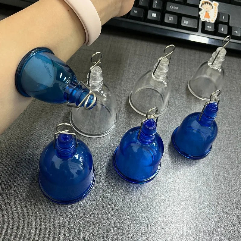 Vacuum Cupping Therapy Set for Deep Tissue Massage and Muscle Relief Back Massage Instrument Tidesmit