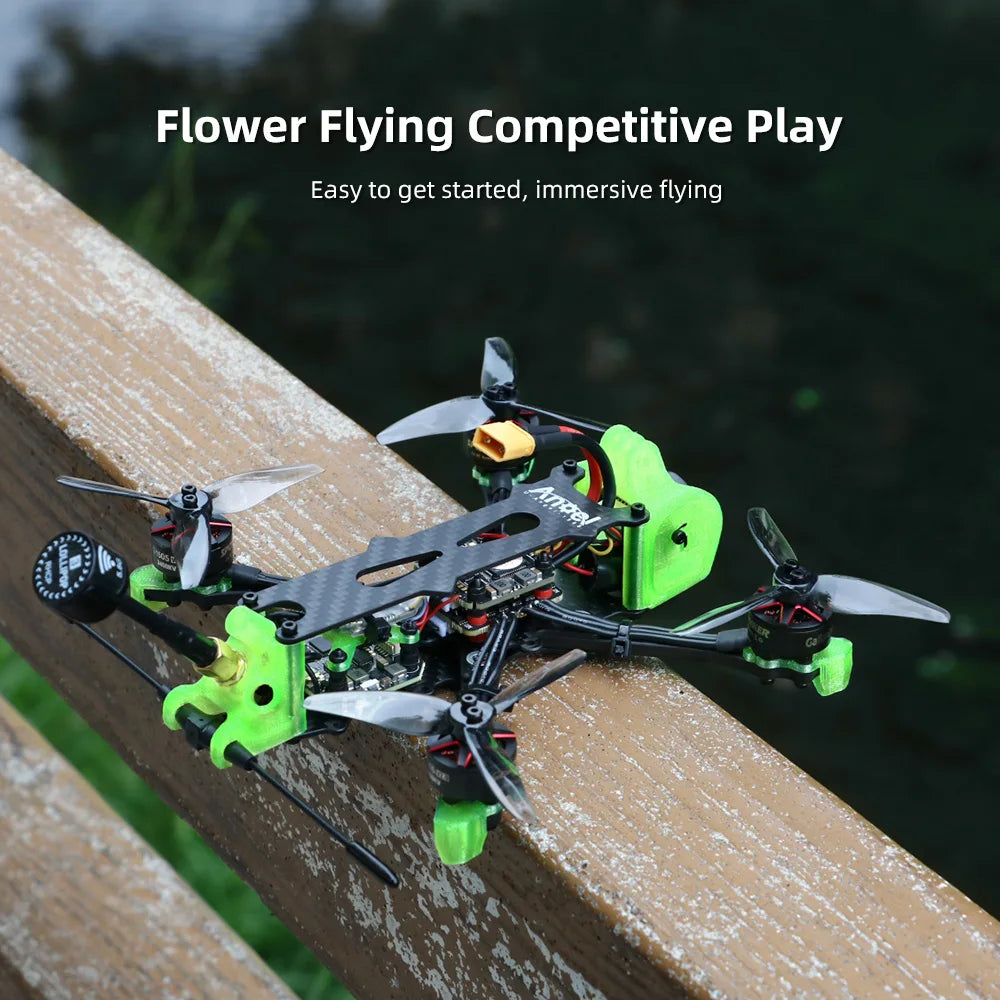 Long Range FPV Drone 3 Inch F405 1505 Motor 4-6S – Precise Flight Tidesmit