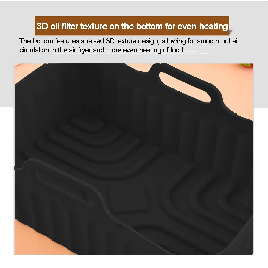 Air Fryer Accessories for COSORI 5.5L/6L/6.2L/6.4L, for Ninja AF180EU 6.2L Air Fryer Accessories Grill Rack Air Fryer Accesorios