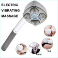 Electric Neck Massager: 4-Head Deep Tissue Wellness Tool (220V) Relaxation Treatment 220 V Tidesmit