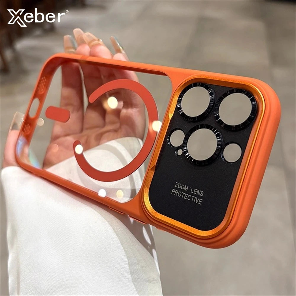 Magnetic iPhone Case with Lens Protection – Slim Military-Grade Cover Tidesmit