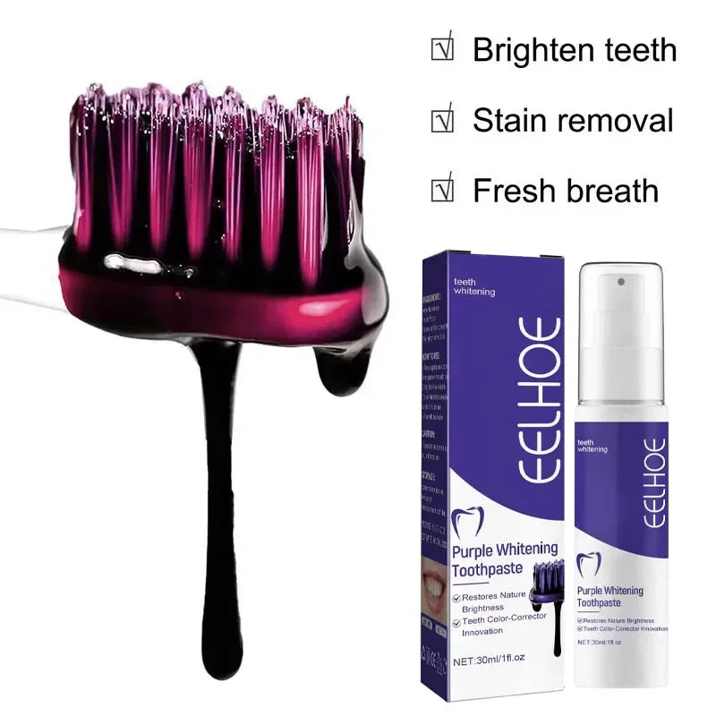 Tidesmit YG52 teeth whitening toothpaste tube for effective stain removal and daily oral hygiene care
