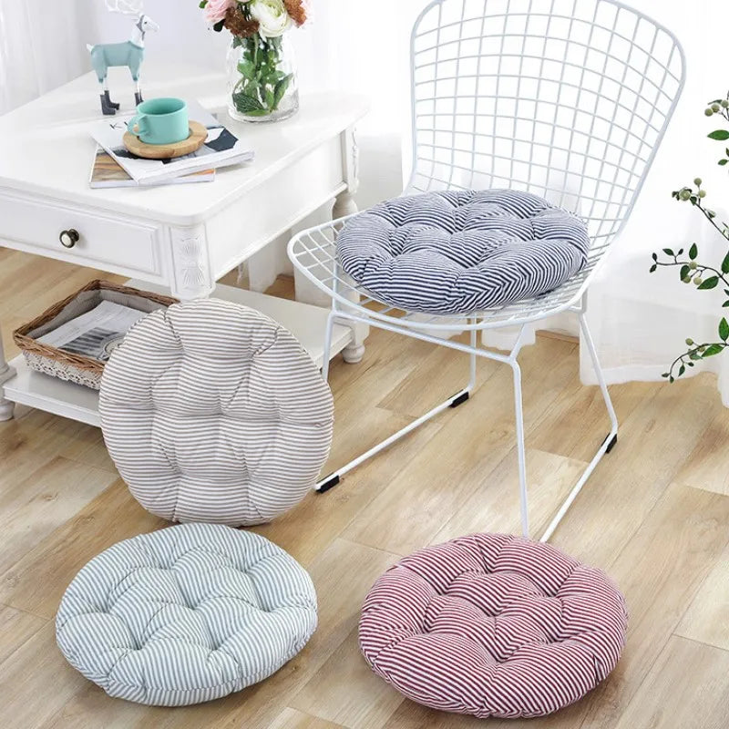 Large Square Round Floor Seat Cushion Cotton and Linen Tatami Floor Pillow Thick Cushions Seating Garden Chair Cushion Seat Pad