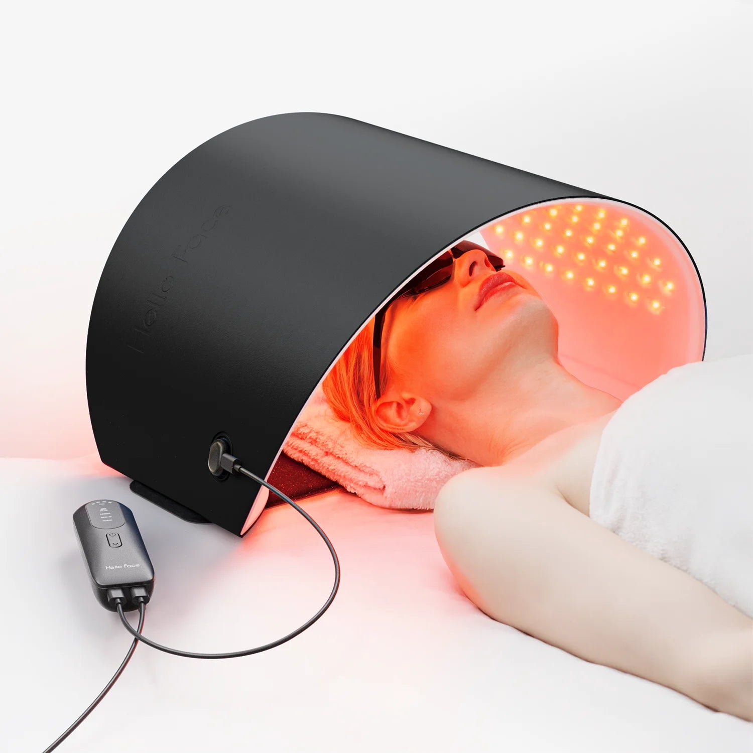 Hello Face LED Light Therapy Mask 78x30 cm Large Pad 720 Chips Infrared Light Therapy Skin Care Machine for Facial Body skincare