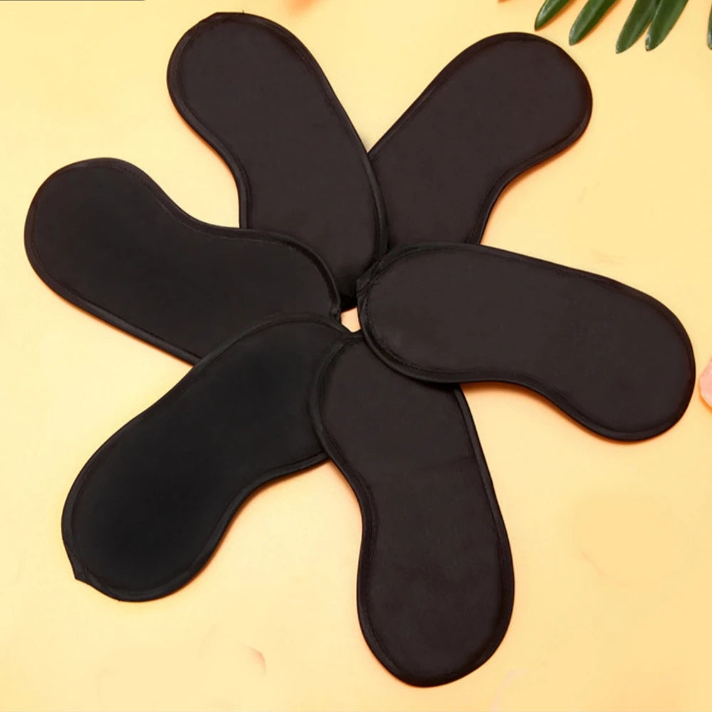 Imitated Silk Eye Patch Shading Sleep Eye Mask Eye Patch Lunch Break Sleep Eye Mask Travel Relax Eyeshade Cover 1/2/3/5/10pcs