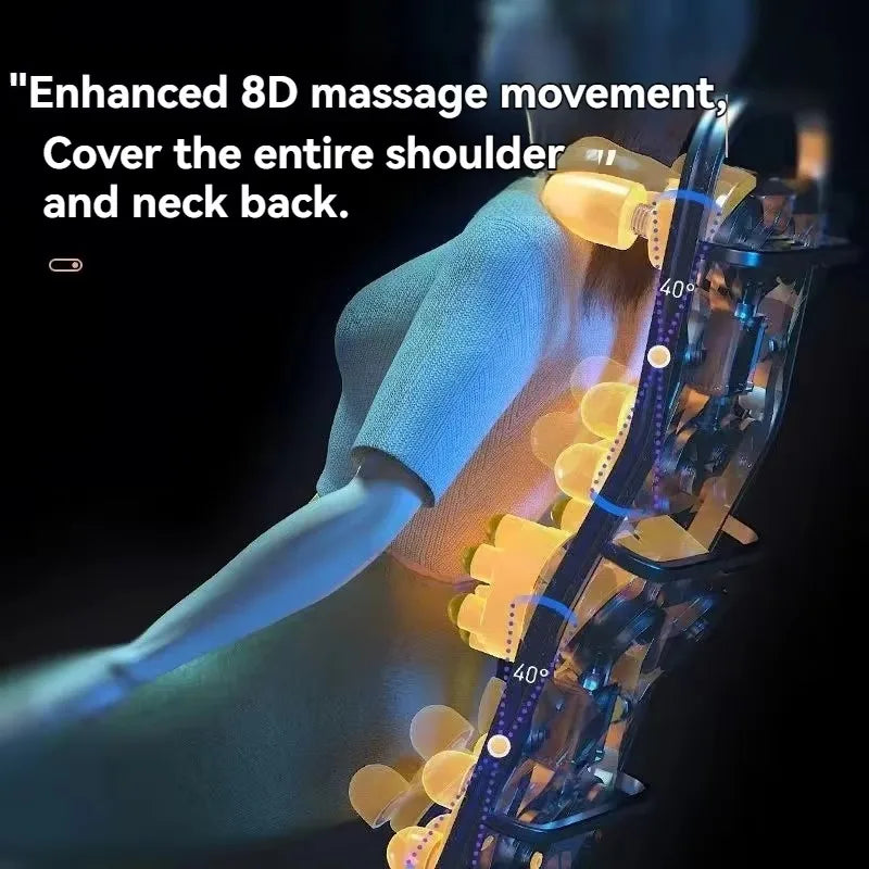 Zero Gravity Massage Chair - Full Body Spa Recliner in Gold Massage Chairs Tidesmit