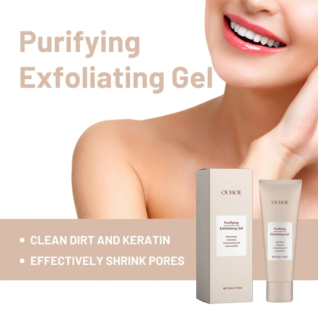 Exfoliating Face Gel – Pore Smoothing & Brightening Treatment (50g) Scrubs Treatments Tidesmit