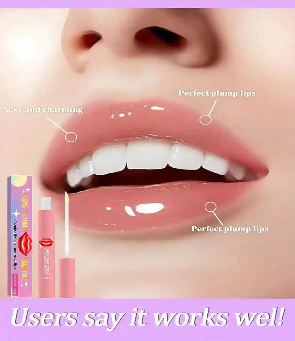 Lip Plumper Serum - Natural Volume Boost & Hydrating Lip Treatment Lip Care Tidesmit