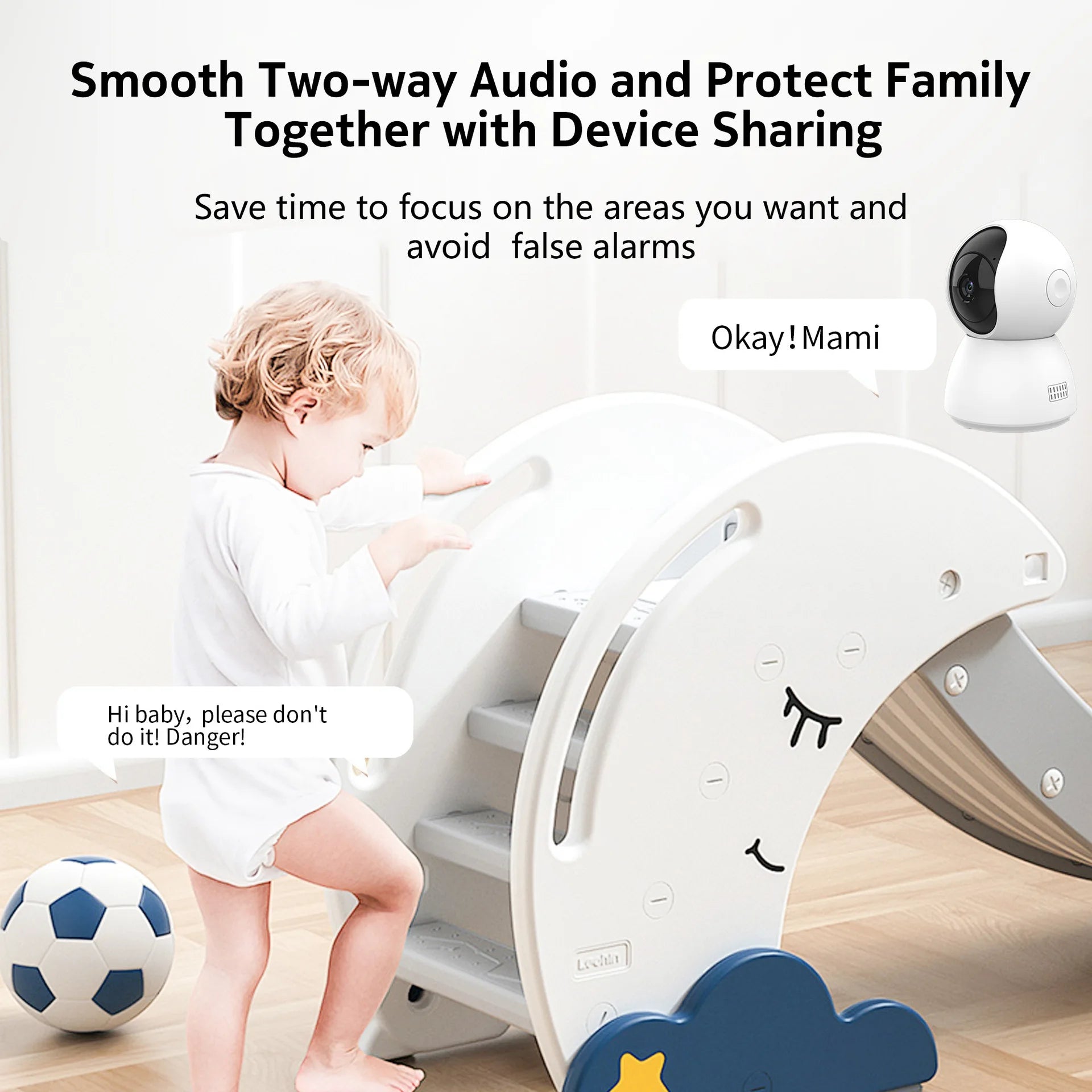 4MP 2K 400W Tuya Smart WiFi 355 IP Camera Indoor Wireless Surveillance Auto Tracking Human Home Security CCTV Baby Pet Monitor