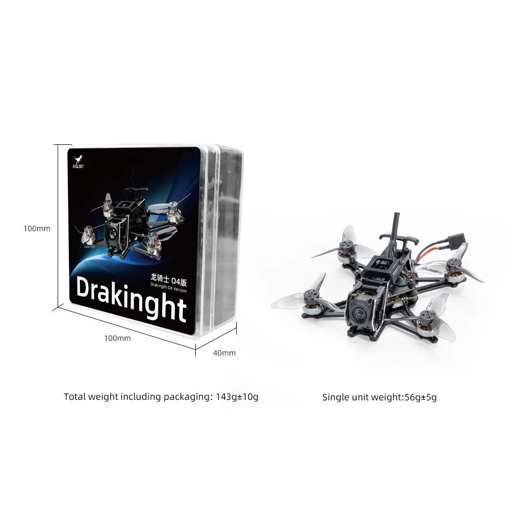2 Inch FPV Drone Toothpick Quadcopter ELRS 2.4G High-Performance Model Tidesmit