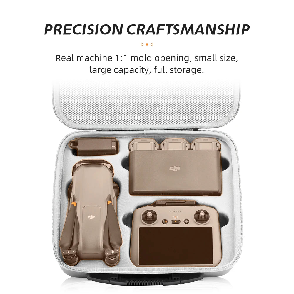 DJI Air 3S Carrying Case | Waterproof Hard Shell Travel Bag Tidesmit