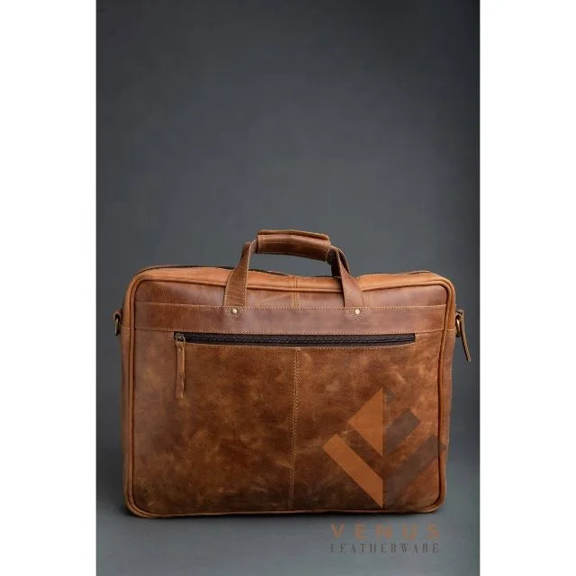 2026 New Arrival Fashion 100% Genuine Leather Business Briefcase Custom Crossbody Laptop Messenger Shoulder Bag Handbags For Men