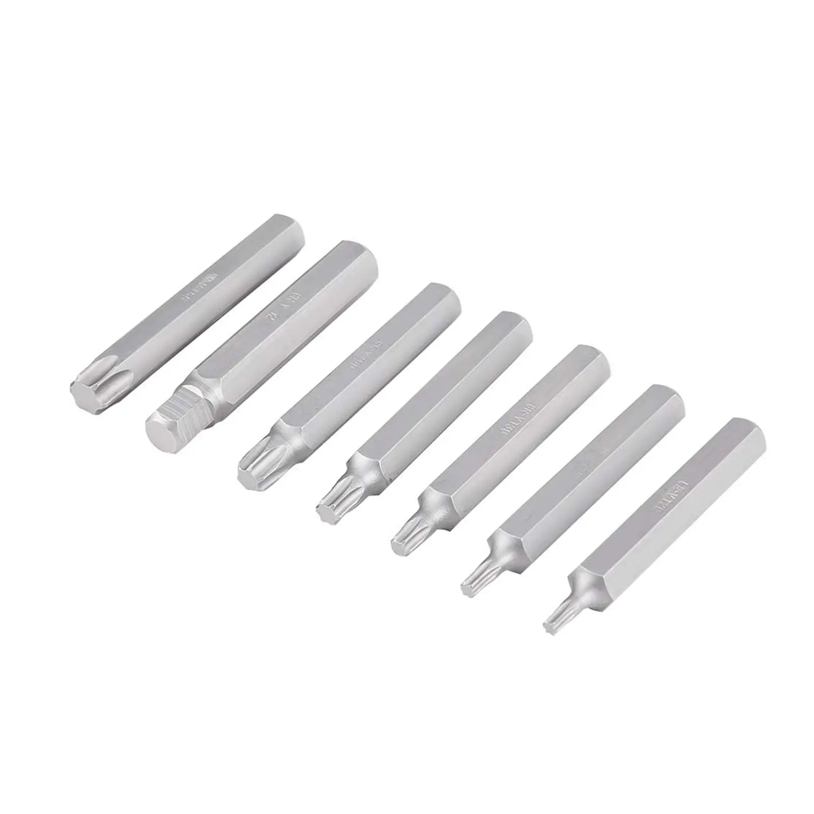 Podofo Screwdriver Socket Bit Set Tools 40pcs Hex Star Torx Spline Socket 1/2inch 3/8inch Drive Impact Socket Bit Tool Set M5 M6