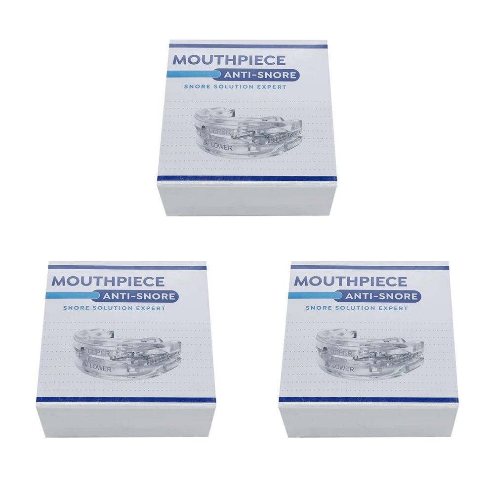 Anti-Snoring Teeth Bruxism Mouthguard - Sleep Improvement Device for Snoring And Apnea - Pack of 1/2/3/4/5 Pcs