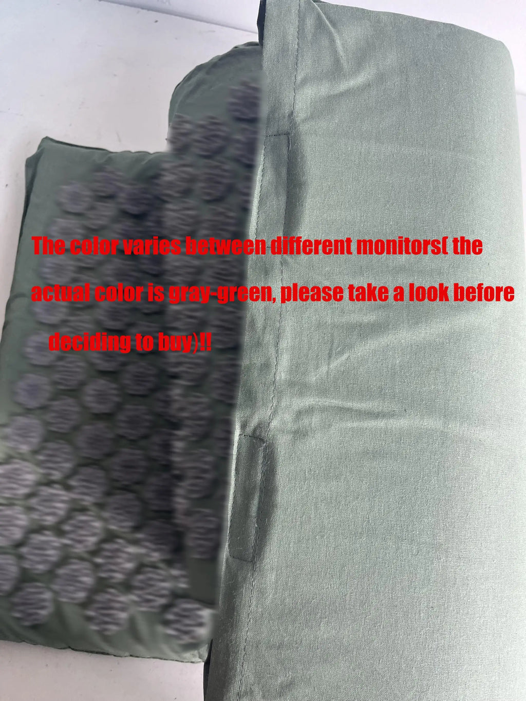 Acupressure Mat and Pillow Set for Muscle Relief - Tidesmit Back Massage Instrument Tidesmit