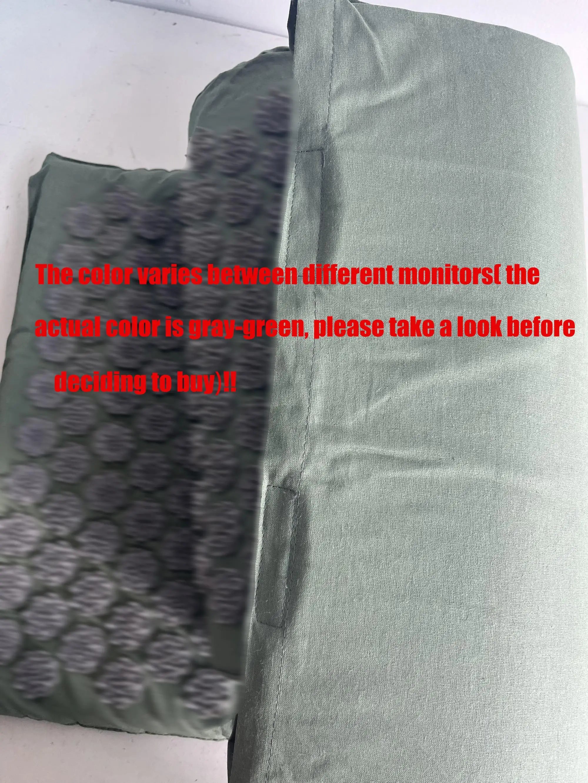 Acupressure Mat and Pillow Set for Muscle Relief - Tidesmit Back Massage Instrument Tidesmit