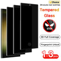 1-3PCS Anti-Spy Tempered Glass for Samsung Galaxy S24 S23 S22 S21 Ultra 3D Full Coverage Privacy Screen Protector Privacy Glass Tidesmit