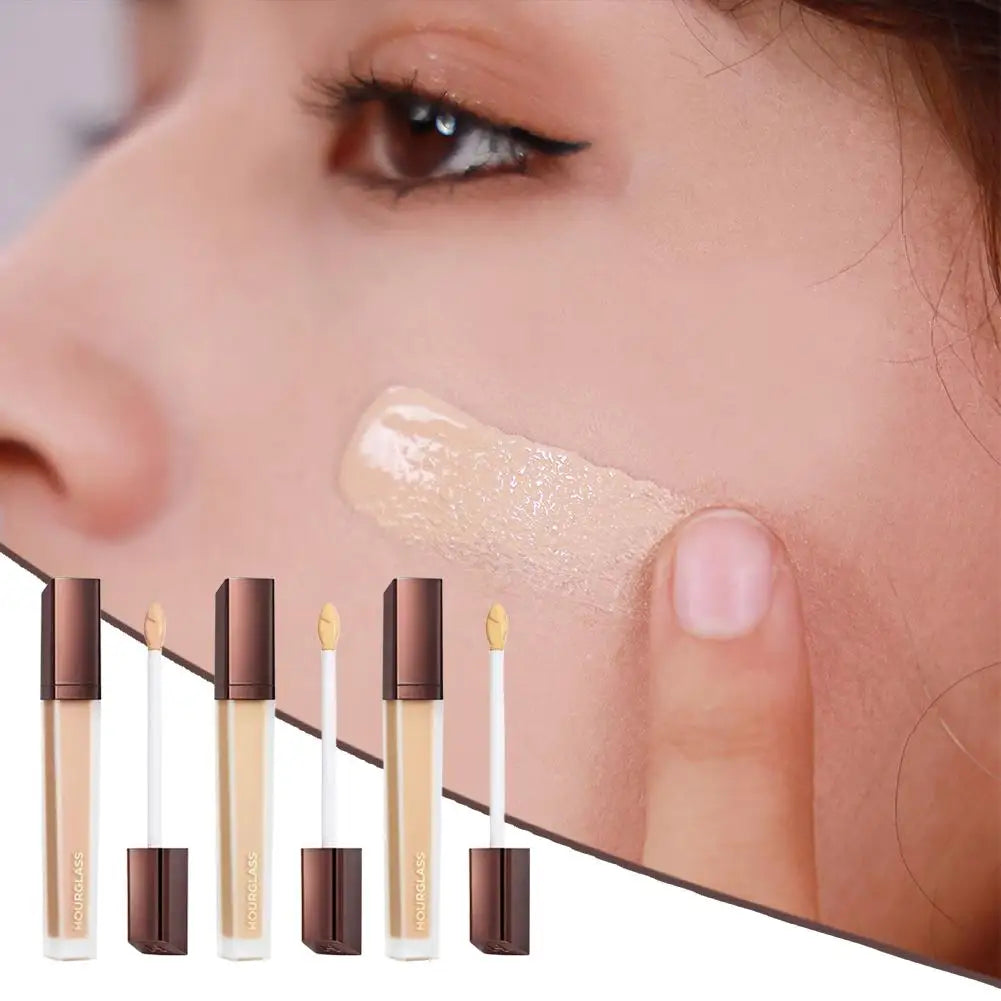 Tidesmit high cover pore invisible concealer texture close-up for long lasting acne and dark circle coverage