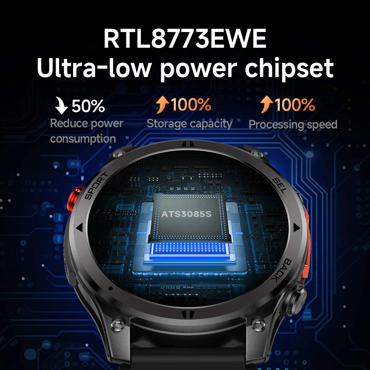 LIGE 2026 New GPS Path Smart Watch 530mAh Battery IP68 Waterproof Sports Run Tracker BT Call Outdoor Compass Military Smartwatch