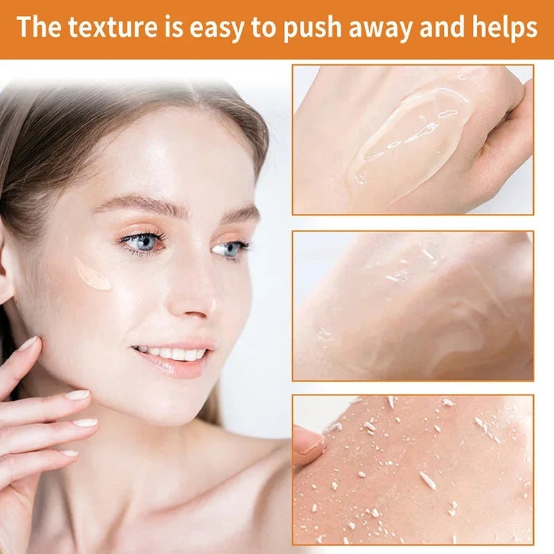 Orange Exfoliating Gel 50g | Gentle Face & Body Scrub for Smooth Skin Scrubs Treatments Tidesmit