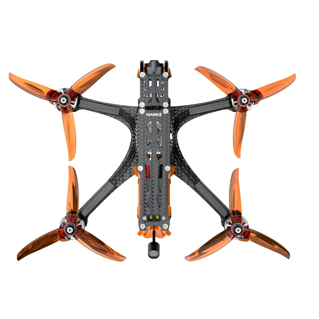 GEPRC Mark5 O3 HD 5-Inch FPV Drone 6S TBS Nano Orange Tidesmit