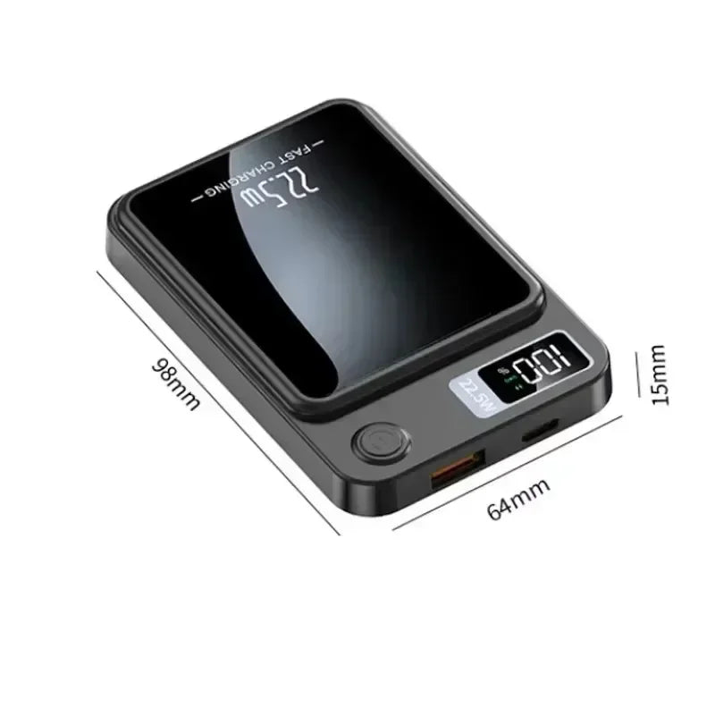 Tidesmit 100000mAh Magnetic Fast Charging Power Bank - High Capacity Tidesmit