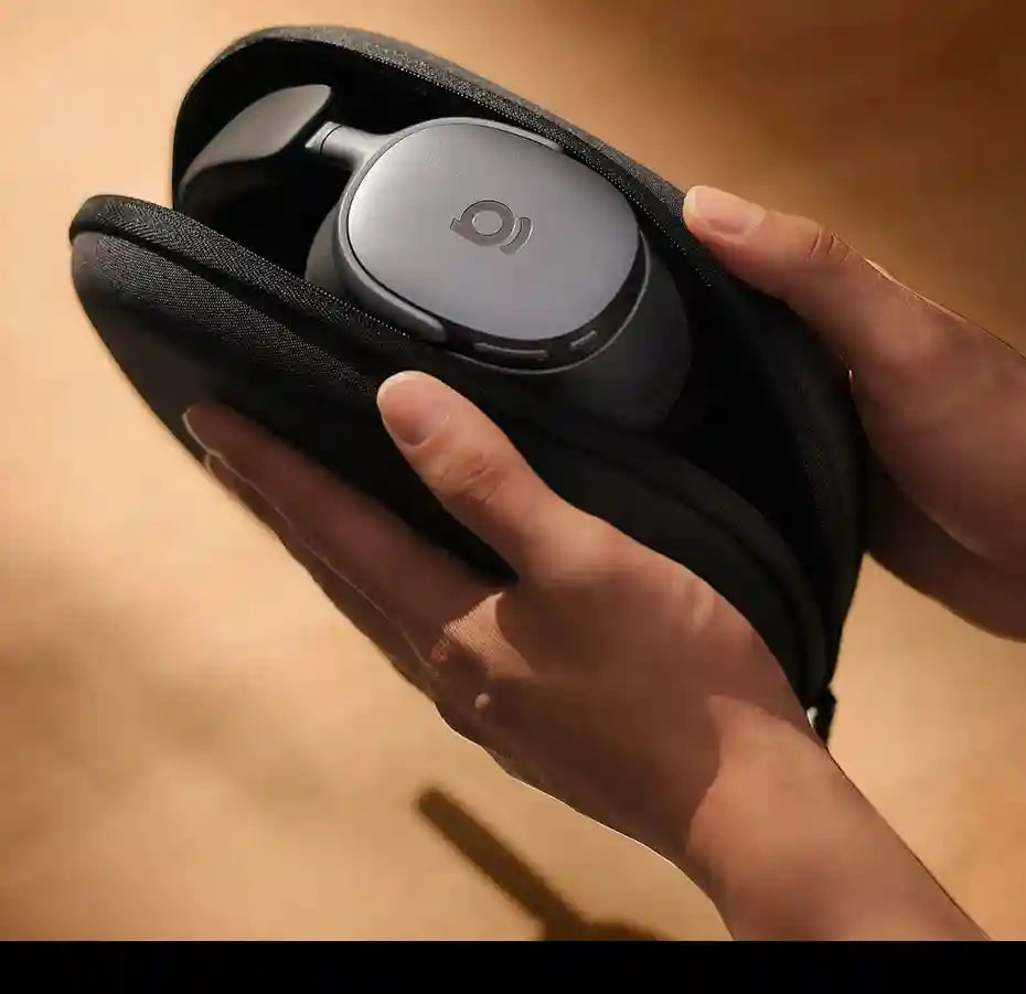 Wireless Noise Cancelling Headphones: 100Hr Playtime - Over-Ear ANC Tidesmit