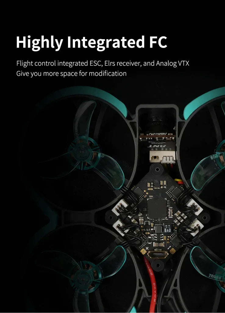 1.6 Inch Tiny Whoop FPV Drone | ELRS & TBS Nano RX | Tidesmit Tidesmit