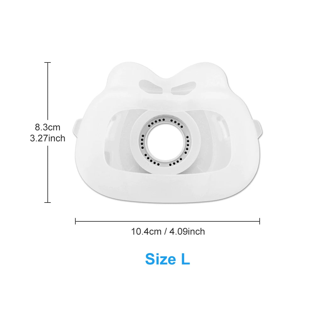 2/1pc CPAP Face Mask for AirFit F40 Auto CPAP Machine Sleep Apnea Nasal Mask Anti Snoring Apnea Replacement Mask Accessories New